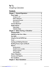 HP F2222A#ABA - 9s Scientific Calculator User Manual