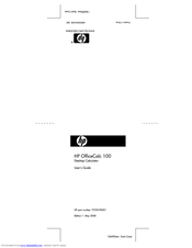 HP OfficeCalc 100 User Manual