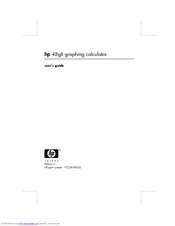 HP 48GII User Manual