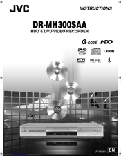 JVC DR-MH300SAA Instructions Manual