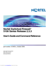 Nortel 5100 Series Release 2.3.3 User's Manual And Command Reference