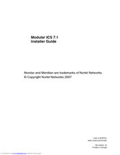 Nortel ICS Install Manual