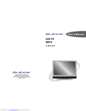 Olevia 219H User Manual