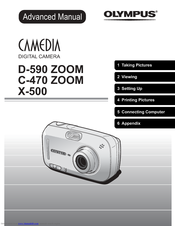 Olympus Camedia D-590 Zoom Advanced Manual