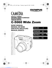 Olympus CAMEDIA C-5060 Wide Zoom Basic Manual