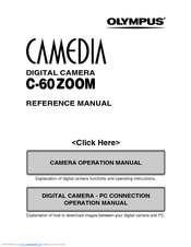 Olympus CAMEDIA C-60 Zoom Reference Manual