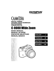 Olympus 8080 - CAMEDIA C Wide Zoom Digital Camera Basic Manual