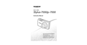 Olympus Stylus 7000 Black - Stylus 7000 12MP Digital Camera Instruction Manual