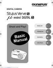 Olympus m-MINI DIGITAL S Basic Manual