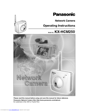 Panasonic KX-HCM250 Operating Instructions Manual