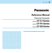 Panasonic Toughbook CF-S9KWNZZ2M Reference Manual