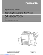 Panasonic DA-TR700 Operating Instructions Manual