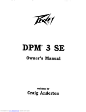 Peavey DPM 3SE User Manual