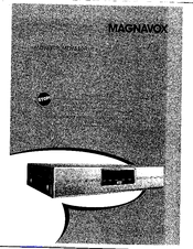 Magnavox MDV630R/99 Owner's Manual