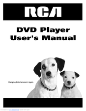 RCA DVD player User Manual