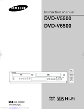 Samsung DVD-V6500/ Instruction Manual