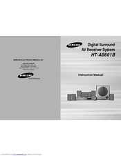 Samsung HT-AS601B Instruction Manual