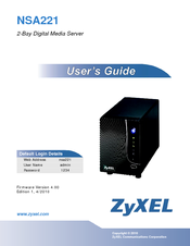 ZyXEL Communications NSA221 - V 4.00 EDITION 1 User Manual