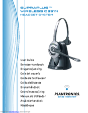 PLANTRONICS SupraPlus CS351N User Manual