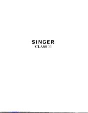 SINGER 11-17 Using Instructions