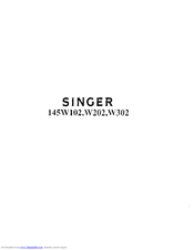 SINGER 145W302 Instructions For Using And Adjusting