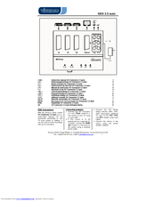 VIVANCO SBX 3.3 AUTO-AUTOMATIC AV SCART SWITCH BOX AND DISTRIBUTION AMPLIFIER Instruction Manual
