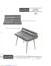 Altec 1220AC AUDIOCONTROL CONSOLE Manual