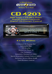 VDO CD 4203 - Datasheet