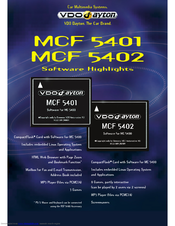 VDO MCF 5401 - Datasheet
