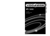VDO MS 3000 - USE Owner's Manual