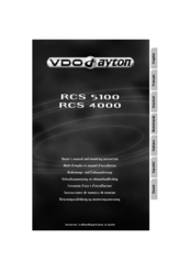 VDO RCS 5100 Owner's Manual