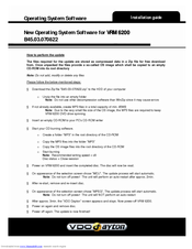 VDO VRM 6200 Installation Manual