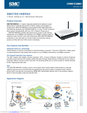 SMC Networks Barricade SMC7901WBRA2 Product Overview