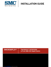 SMC Networks TigerSwitch SMC8126PL2-F Installation Manual