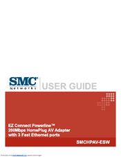 SMC Networks EZ Connect Powerline SMCHPAV-ESW Manual