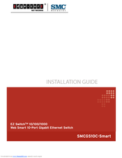 SMC Networks SMCGS10C-Smart Installation Manual