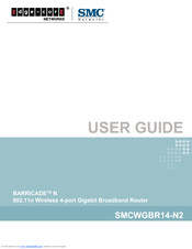 SMC Networks BARRICADETM SMCWGBR14-N2 User Manual