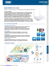 SMC Networks Barricade SMCWBR14S-3GN Specifications