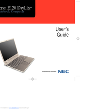 NEC VERSA DAYLITE E120 User Manual