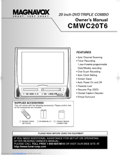 Magnavox CMWC20T6 Owner's Manual