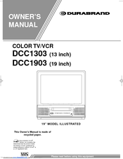 Durabrand DCC1903 Owner's Manual