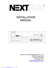 Audiovox NEXTGEN Installation Manual