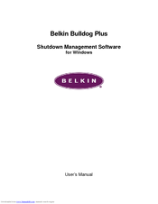 BELKIN BULLDOG PLUS Manual