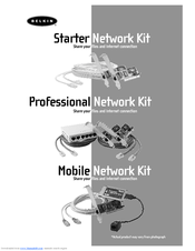 BELKIN PROFESSIONAL NETWORK KIT Manual