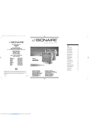 BIONAIRE BPH1520 Instruction Manual