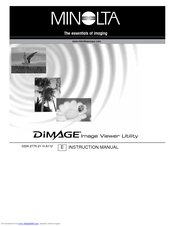 MINOLTA DiMAGE S404 Instruction Manual