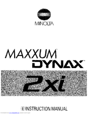 MINOLTA MAXXUM 2XI - PART 1 Manual