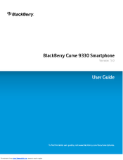 BLACKBERRY CURVE 9300 - V5.0 User Manual