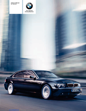 BMW SERIE 7 2005 Owner's Manual