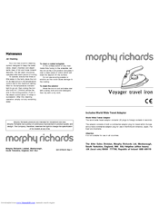 Morphy Richards IB41510 Manual